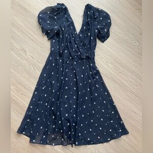 Navy blue dress
